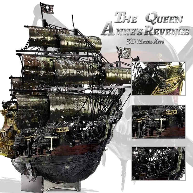 Pirate　Ship　β版 18th Century Pirate Ship 3138pcs