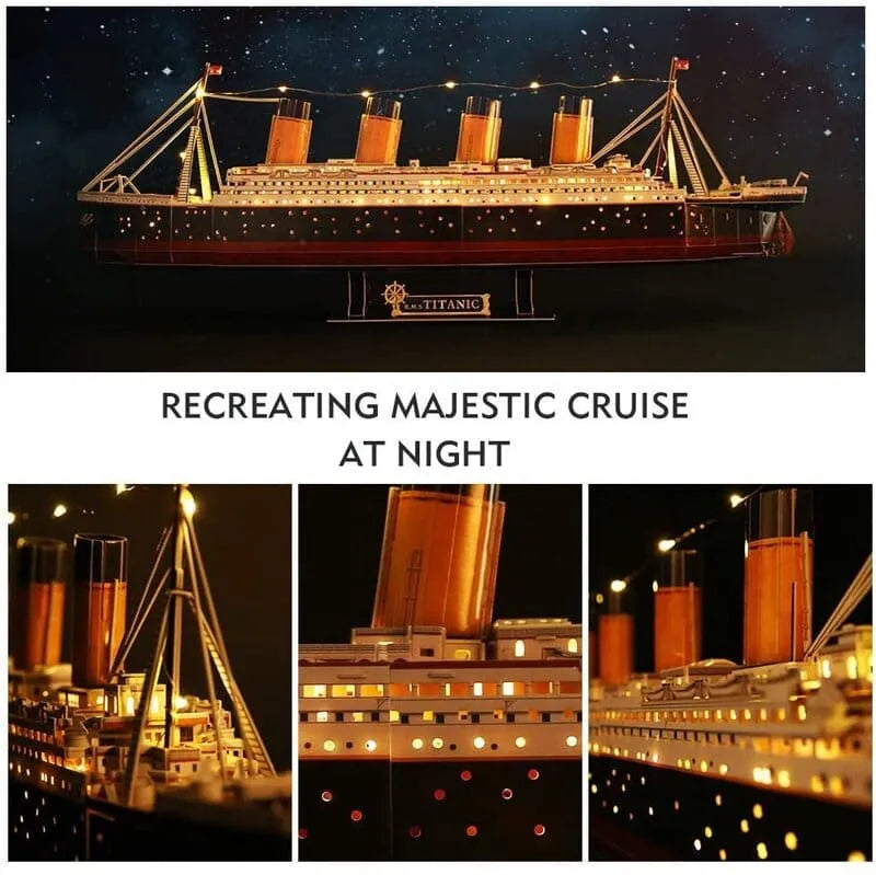 Cheatwell Games 02323 BYO 3D Puzzle Titanic