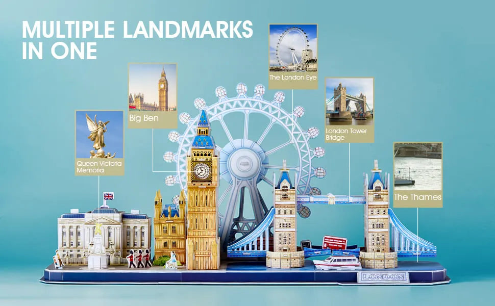 Puzzle 3D | London Cityline Architecture